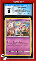SM Black Star Promo Blacephalon SM221 Cosmic Eclipse Prerelease STAFF CGC 8

