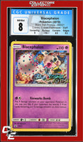 SM Black Star Promo Blacephalon SM221 Cosmic Eclipse Prerelease STAFF CGC 8
