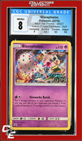 SM Black Star Promo Blacephalon SM221 Cosmic Eclipse Prerelease STAFF CGC 8
