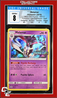 SM Black Star Promo Malamar SM117 Forbidden Light Prerelease STAFF CGC 8
