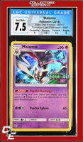 SM Black Star Promo Malamar SM117 Forbidden Light Prerelease STAFF CGC 7.5
