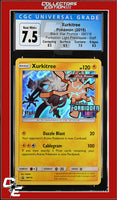 SM Black Star Promo Xurkitree SM116 Forbidden Light Prerelease STAFF CGC 7.5
