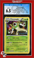 XY Black Star Promo Chesnaught XY68 BREAKthrough Prerelease STAFF CGC 6.5
