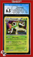 XY Black Star Promo Chesnaught XY68 BREAKthrough Prerelease STAFF CGC 6.5
