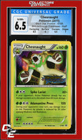 XY Black Star Promo Chesnaught XY68 BREAKthrough Prerelease STAFF CGC 6.5
