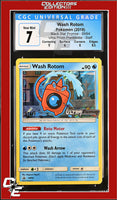 SM Black Star Promo Wash Rotom SM94 Ultra Prism Prerelease STAFF CGC 7
