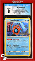 SM Black Star Promo Wash Rotom SM94 Ultra Prism Prerelease STAFF CGC 8
