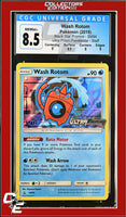 SM Black Star Promo Wash Rotom SM94 Ultra Prism Prerelease STAFF CGC 8.5
