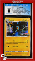 SWSH Black Star Promo Luxray SWSH023 Rebel Clash Prerelease Promo STAFF CGC 8

