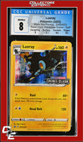 SWSH Black Star Promo Luxray SWSH023 Rebel Clash Prerelease Promo STAFF CGC 8
