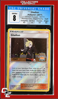 Crimson Invasion Gladion 95/111 Reverse Regional - STAFF CGC 8

