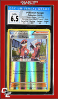 Steam Siege Pokemon Ranger 104/114 Reverse Regional - STAFF CGC 6.5
