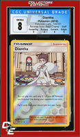 Forbidden Light Diantha 105/131 Reverse Regional - STAFF CGC 8
