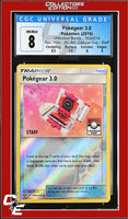Unbroken Bonds Pokegear 3.0 182a/214 Reverse - Alt. Art League Cup - STAFF CGC 8
