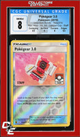 Unbroken Bonds Pokegear 3.0 182a/214 Reverse - Alt. Art League Cup - STAFF CGC 8
