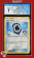 Guardians Rising Aqua Patch 119/145 Reverse Holo League Cup - STAFF CGC 7

