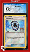 Guardians Rising Aqua Patch 119/145 Reverse Holo League Cup - STAFF CGC 6.5
