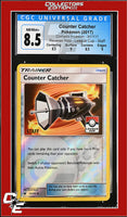 Crimson Invasion Counter Catcher 91/111 Reverse Holo League Cup - STAFF CGC 8.5
