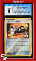 Crimson Invasion Counter Catcher 91/111 Reverse Holo League Cup - STAFF CGC 8
