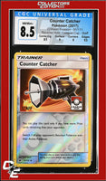 Crimson Invasion Counter Catcher 91/111 Reverse Holo League Cup - STAFF CGC 8.5
