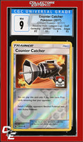 Crimson Invasion Counter Catcher 91/111 Reverse Holo League Cup - STAFF CGC 9

