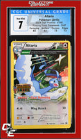 XY Black Star Promo Altaria XY46 Roaring Skies Prerelease STAFF CGC 7
