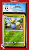 Lost Thunder Jumpluff 14/214 Pokemon League CGC 7.5
