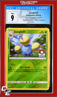 Lost Thunder Jumpluff 14/214 Pokemon League CGC 9
