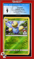 Lost Thunder Jumpluff 14/214 Pokemon League CGC 9
