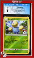 Lost Thunder Jumpluff 14/214 Pokemon League CGC 9
