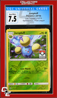Lost Thunder Jumpluff 14/214 Pokemon League CGC 7.5
