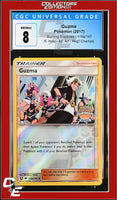 Burning Shadows Guzma 115a/147 Reverse Holo Regional Championships CGC 8
