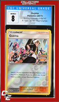 Burning Shadows Guzma 115a/147 Reverse Holo Regional Championships CGC 8
