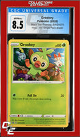SWSH Black Star Promo Grookey SWSH070 Vivid Voltage 1-Pack Blister CGC 8.5

