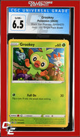 SWSH Black Star Promo Grookey SWSH070 Vivid Voltage 1-Pack Blister CGC 6.5
