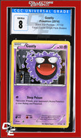 XY Black Star Promo Gastly XY132 Fates Collide 1-Pack Blister CGC 8

