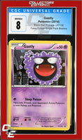 XY Black Star Promo Gastly XY132 Fates Collide 1-Pack Blister CGC 8
