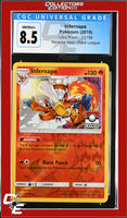 Ultra Prism Infernape 23/156 Reverse Holo Pokemon League CGC 8.5
