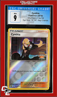 Ultra Prism Cynthia 119a/156 Regional Championships CGC 9
