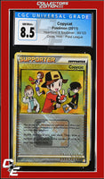 HeartGold & SoulSilver Copycat 90/123 Pokemon League Crosshatch Holo CGC 8.5
