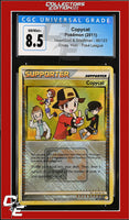 HeartGold & SoulSilver Copycat 90/123 Pokemon League Crosshatch Holo CGC 8.5
