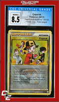 HeartGold & SoulSilver Copycat 90/123 Pokemon League Crosshatch Holo CGC 8.5

