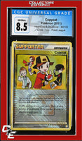 HeartGold & SoulSilver Copycat 90/123 Pokemon League Crosshatch Holo CGC 8.5
