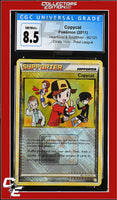 HeartGold & SoulSilver Copycat 90/123 Pokemon League Crosshatch Holo CGC 8.5
