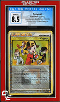 HeartGold & SoulSilver Copycat 90/123 Pokemon League Crosshatch Holo CGC 8.5
