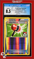 Kalos Starter Set Crushing Hammer 34/39 Rev. Holo Pokemon League CGC 8.5

