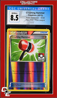 Kalos Starter Set Crushing Hammer 34/39 Rev. Holo Pokemon League CGC 8.5
