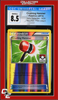 Kalos Starter Set Crushing Hammer 34/39 Rev. Holo Pokemon League CGC 8.5
