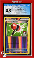Kalos Starter Set Crushing Hammer 34/39 Rev. Holo Pokemon League CGC 8.5
