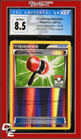 Kalos Starter Set Crushing Hammer 34/39 Rev. Holo Pokemon League CGC 8.5
